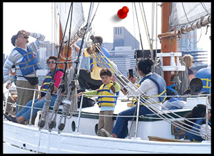 Sail Seattle on the historic Schooner Lavengro, owned by the Northwest Schooner Society, a 501(c)3.